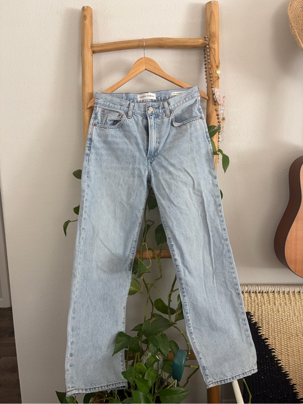 Denim Forum The 90’s Marlo High Rise Baggy Jeans
